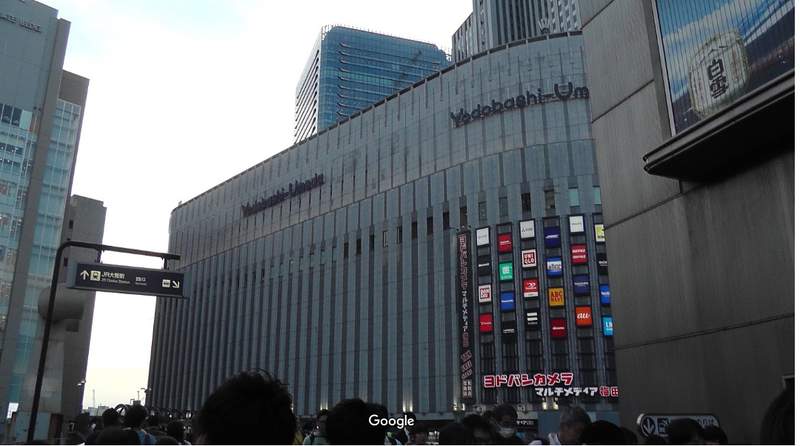 Yodobashi, 1/18, 1/43, 1/64 (Umeda, Osaka. I forgot to take a picture of the building, so thanks Google)